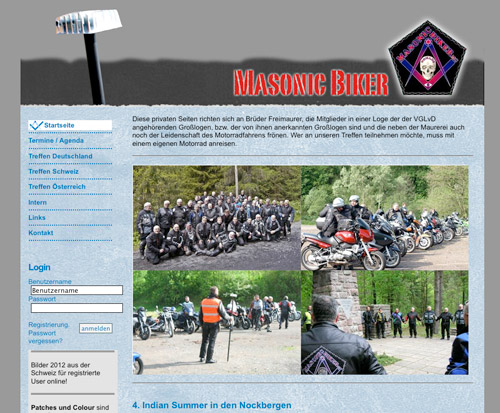 Masonic Biker