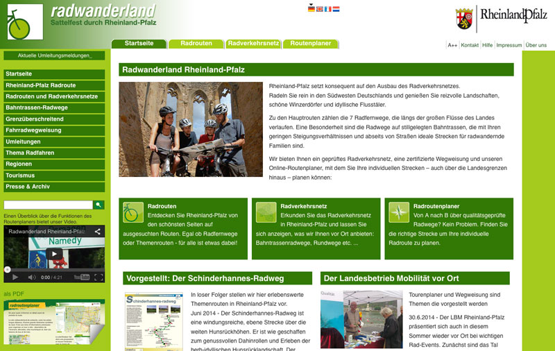 Screenshot radwanderland